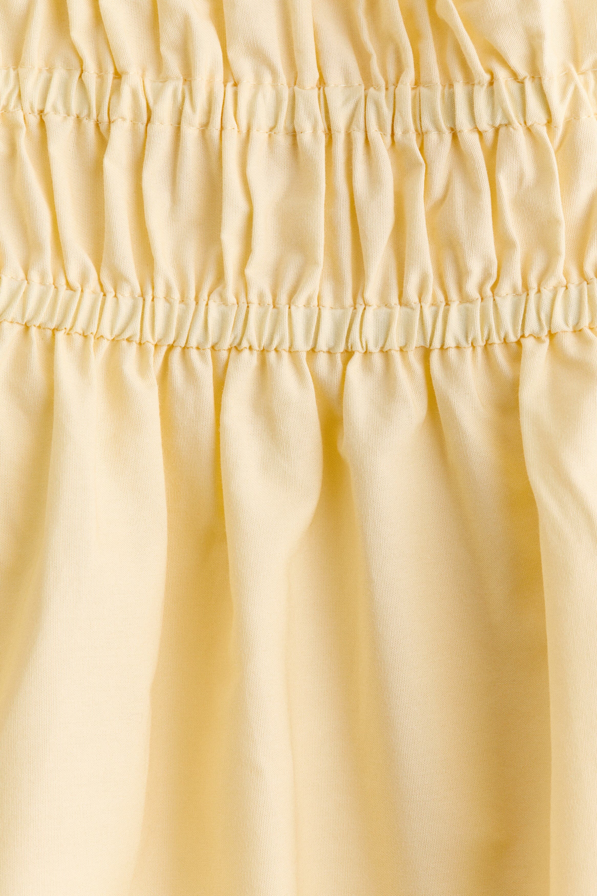 Cotton dress with tie-top shoulder straps - image 4