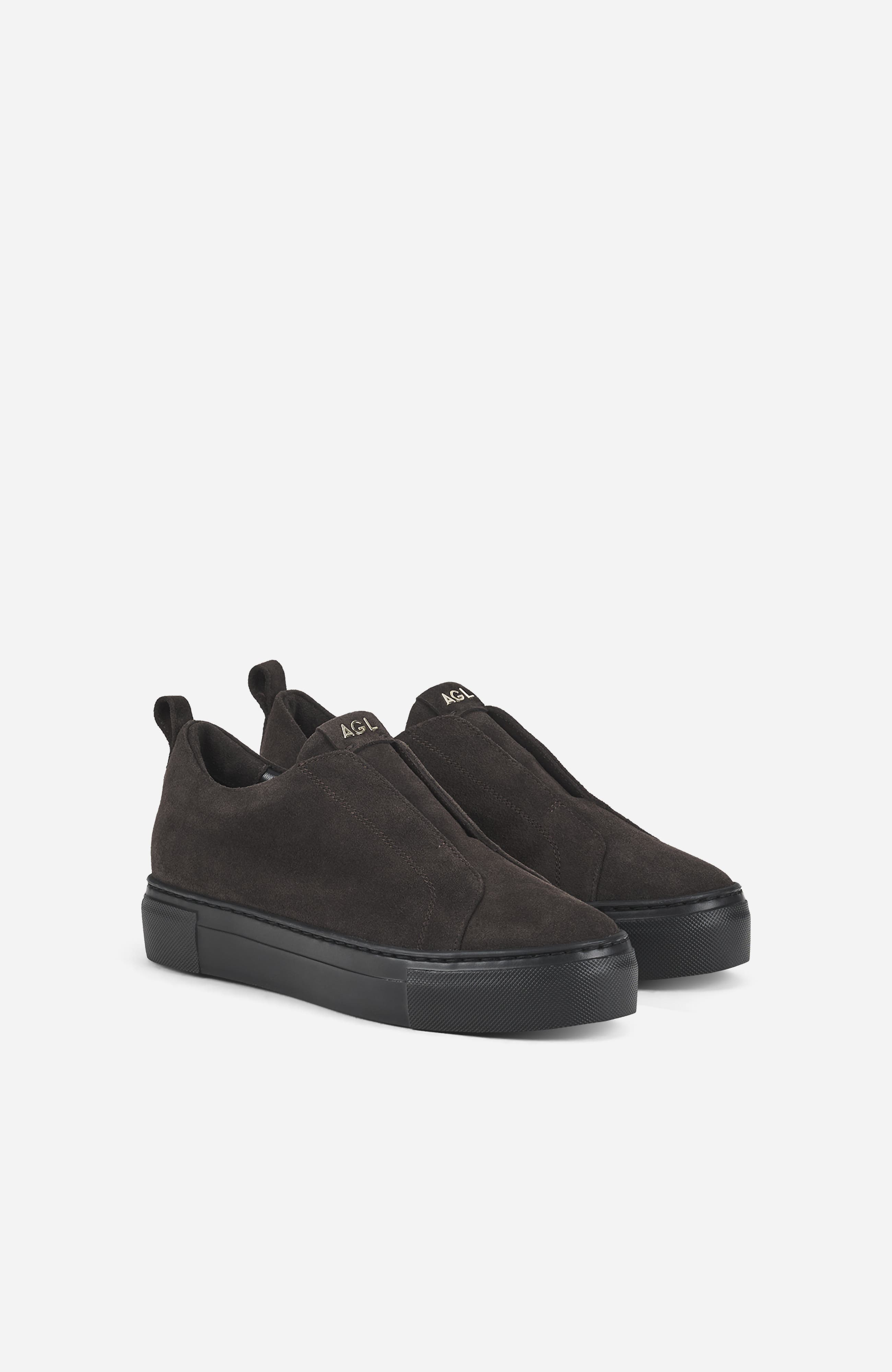 Clementina sneaker, Alternate, color, Testa di Moro Suede