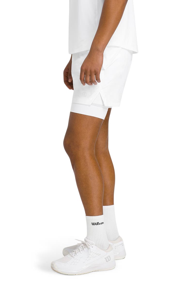Set Point Performance Lined Shorts, Alternate, color, BRIGHT WHITE
