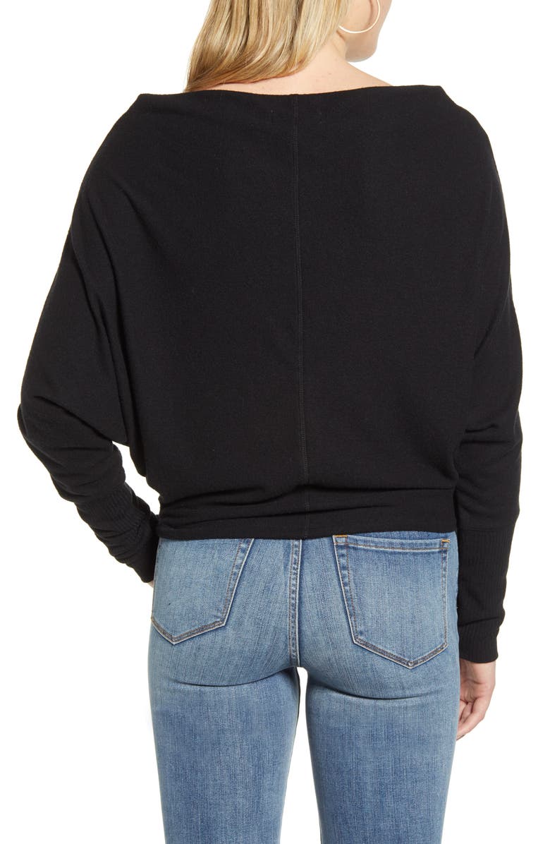 Treasure & Bond Slouchy Long Sleeve Top, Alternate, color, 