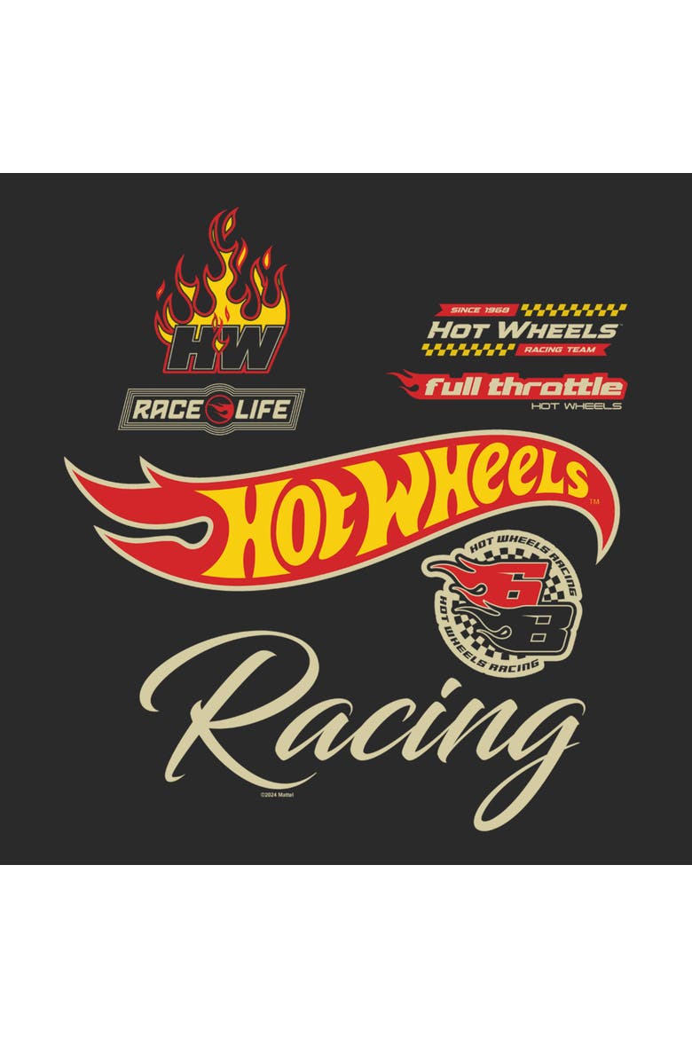 Men's Hot Wheels Race Life  Graphic T-Shirt, Alternate, color, Charcoal