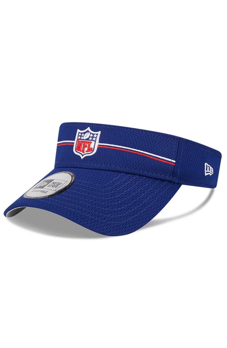 New Era Men's New Era Navy 2023 NFL Training Camp Adjustable Visor, Main, color,