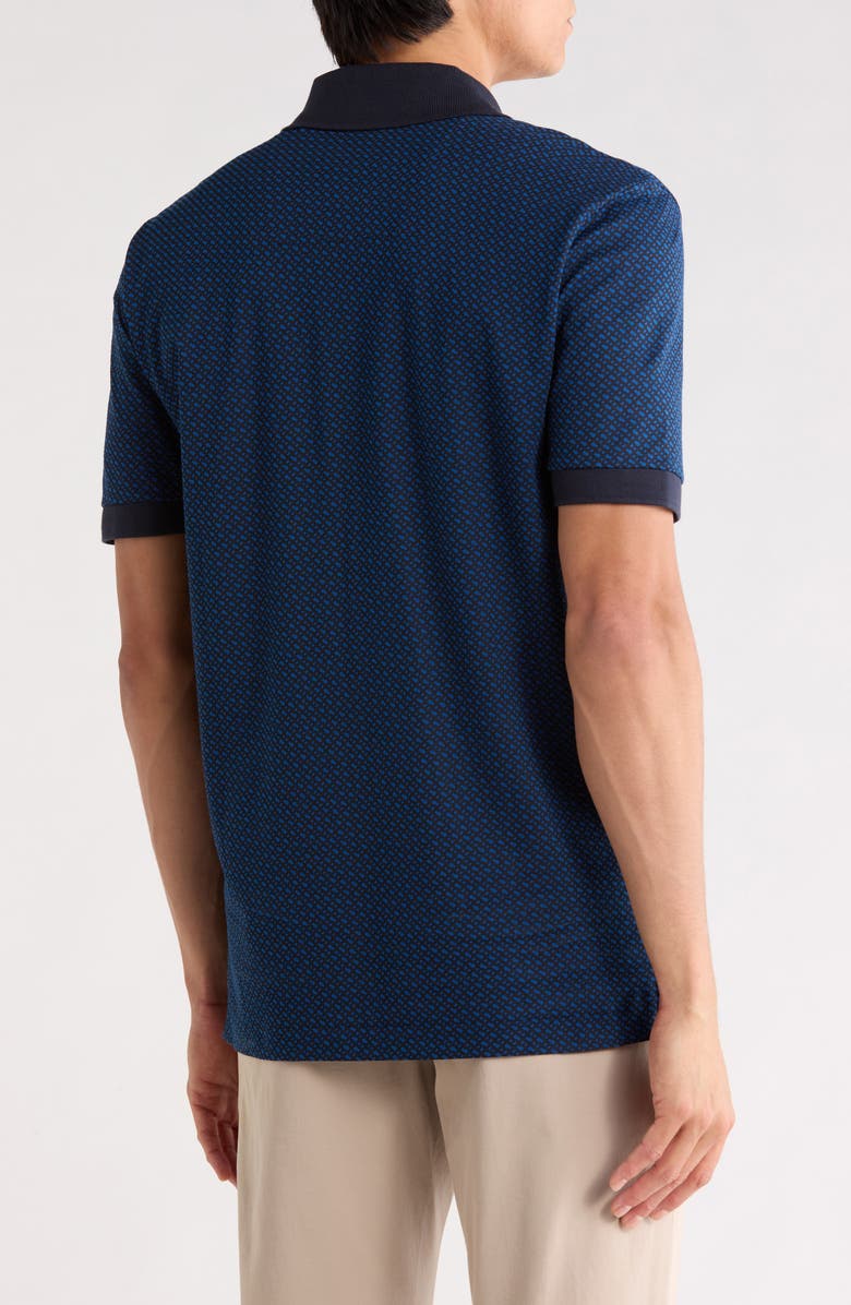 BOSS Parlay Short Sleeve Polo, Alternate, color, Dark Blue