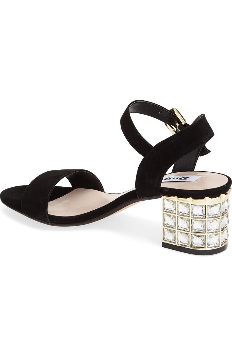Dune London 'Harah' Block Heel Sandal, Alternate, color,