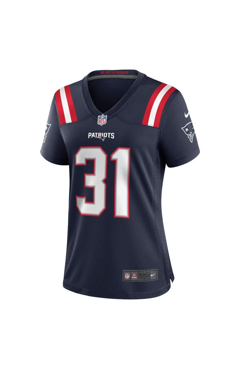 Nike Women's Nike Jonathan Jones Navy New England Patriots Game Jersey, Alternate, color,