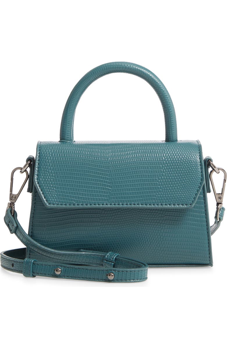 Malibu Skye Faux Leather Mini Crossbody Bag, Main, color,