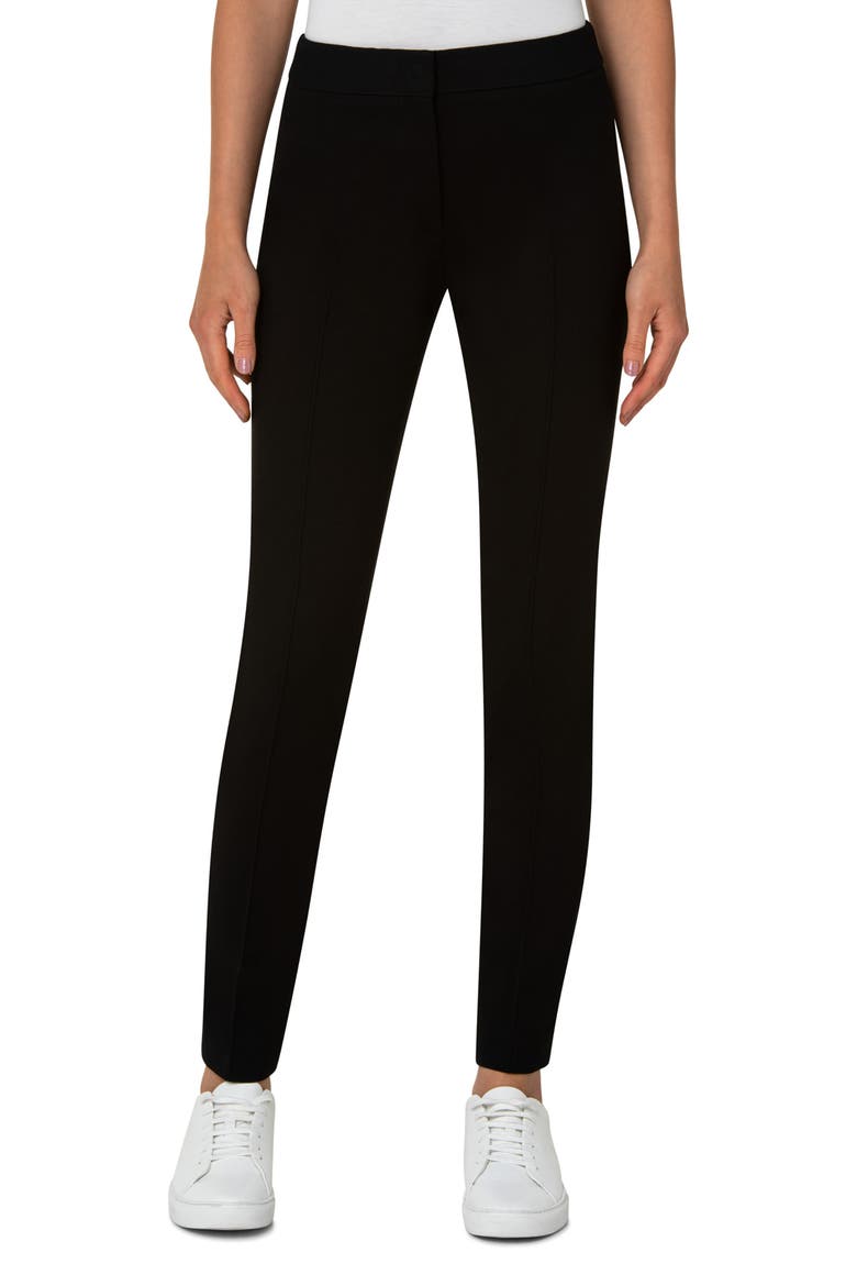 Stretch Jersey Pants, Main, color, BLACK