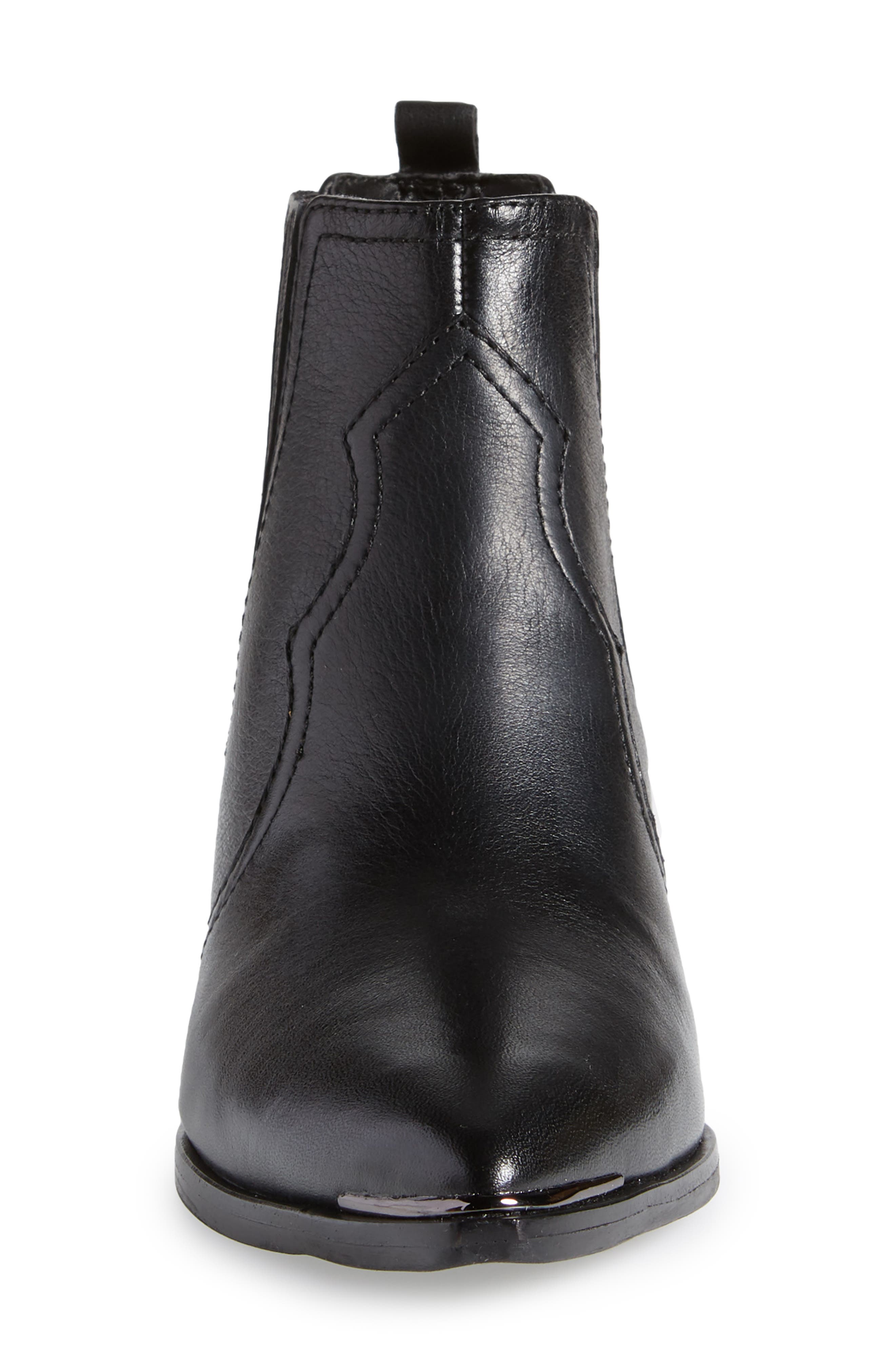Yohani Bootie, Alternate, color, BLACK LEATHER
