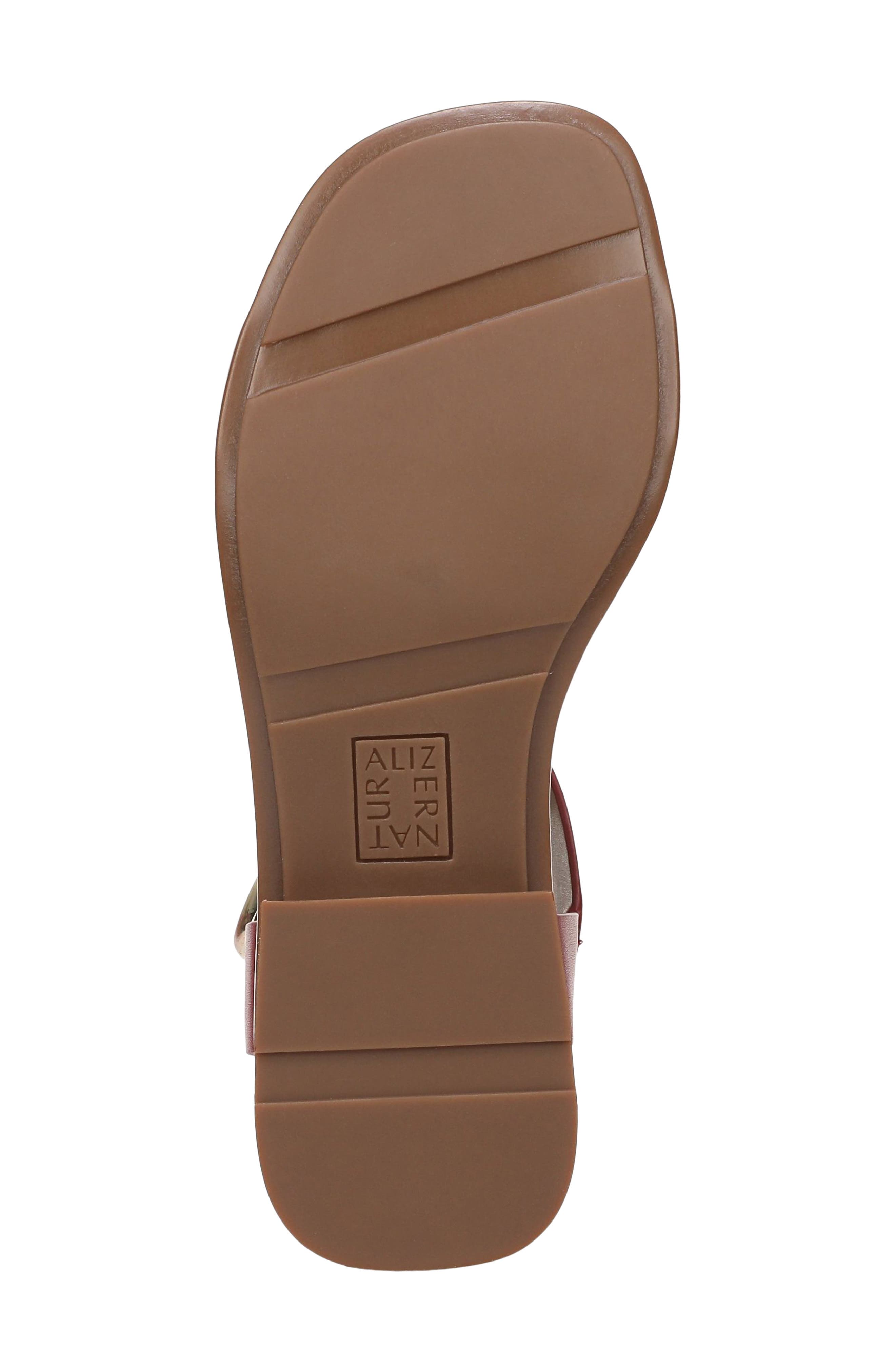 Naturalizer Brandy Ankle Strap Sandal, Alternate, color, Hearts Flame Red