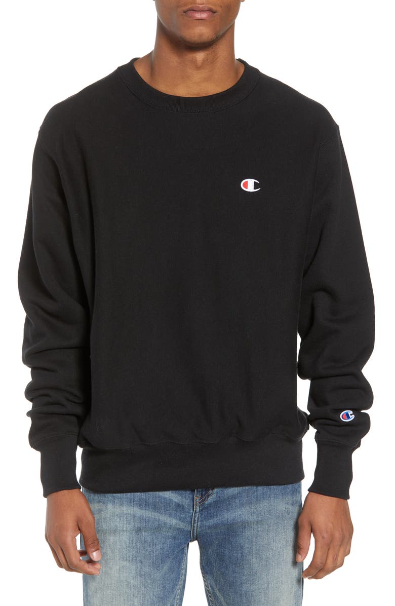 Champion Reverse Weave<sup>®</sup> Crew Sweatshirt, Main, color,