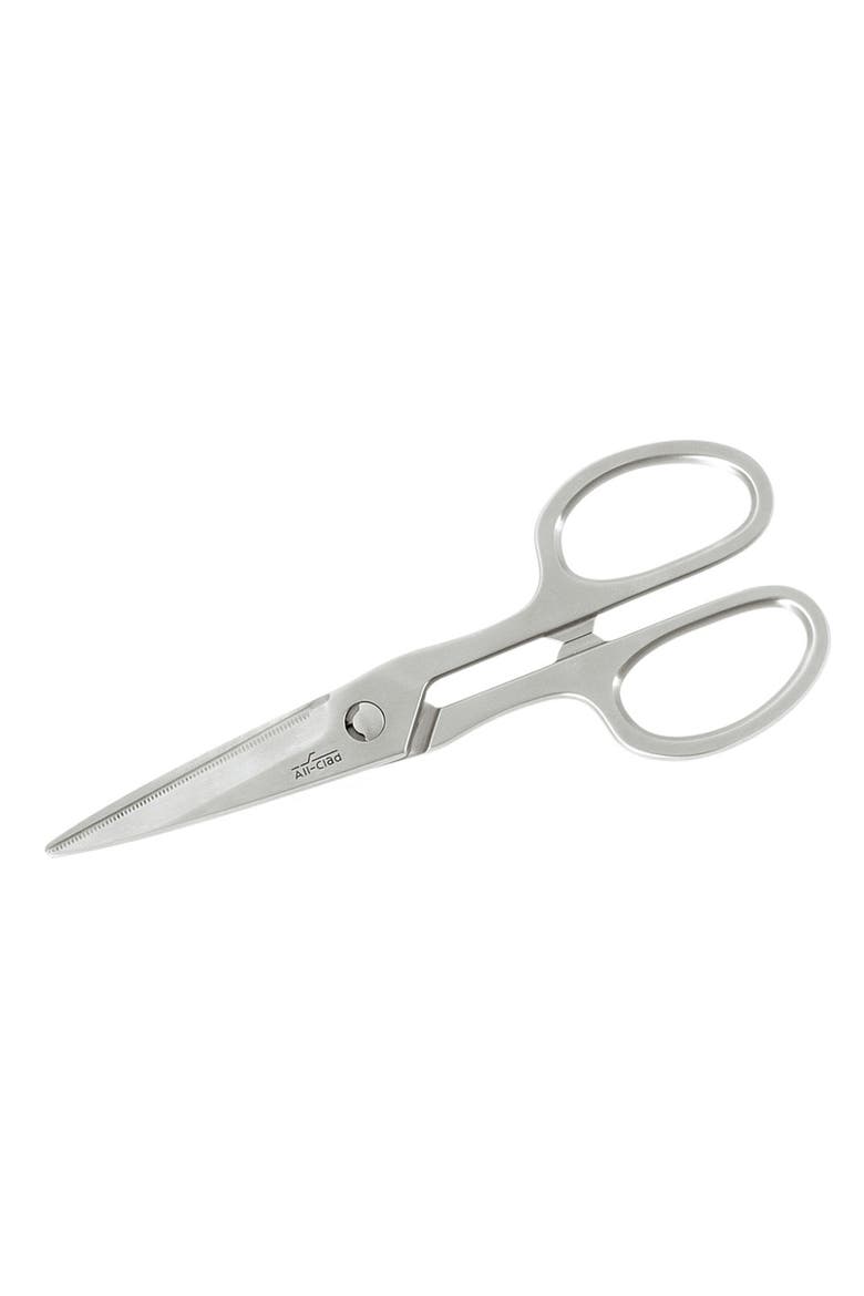 German Stainless Steel Kitchen Shears, Main, color, SILVER