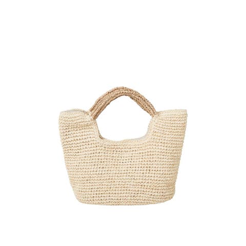 The Opal Woven Raffia Bag