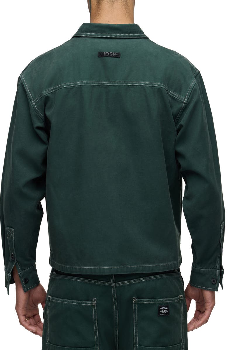 Hudson Jeans Cotton Button-Up Shirt Jacket, Alternate, color, 
