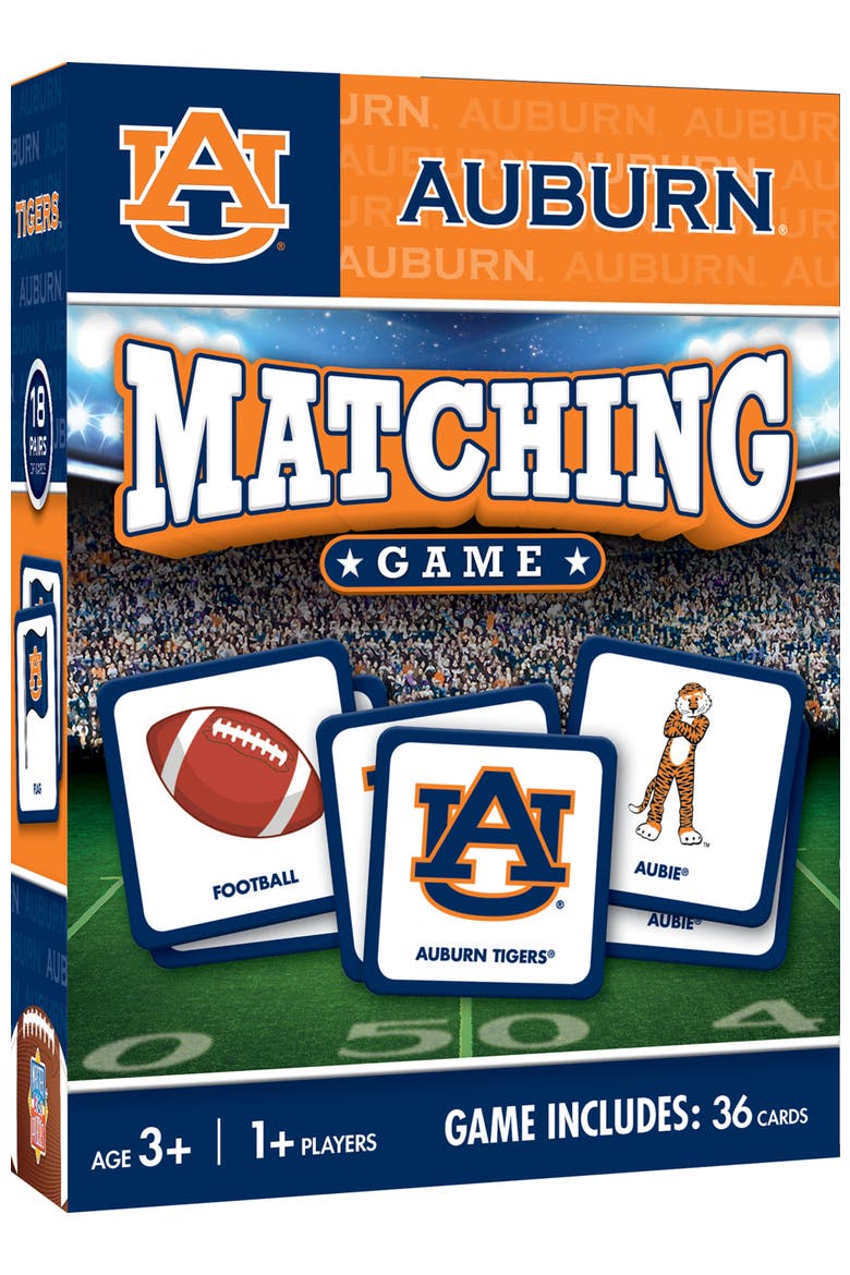 Auburn Tigers Matching Game, Main, color, Multicolor