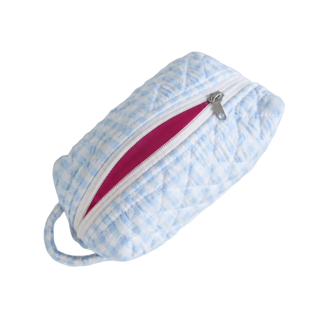 Gingham Blue