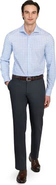 W.R.K Slim Fit Plaid Reworked Dress Shirt