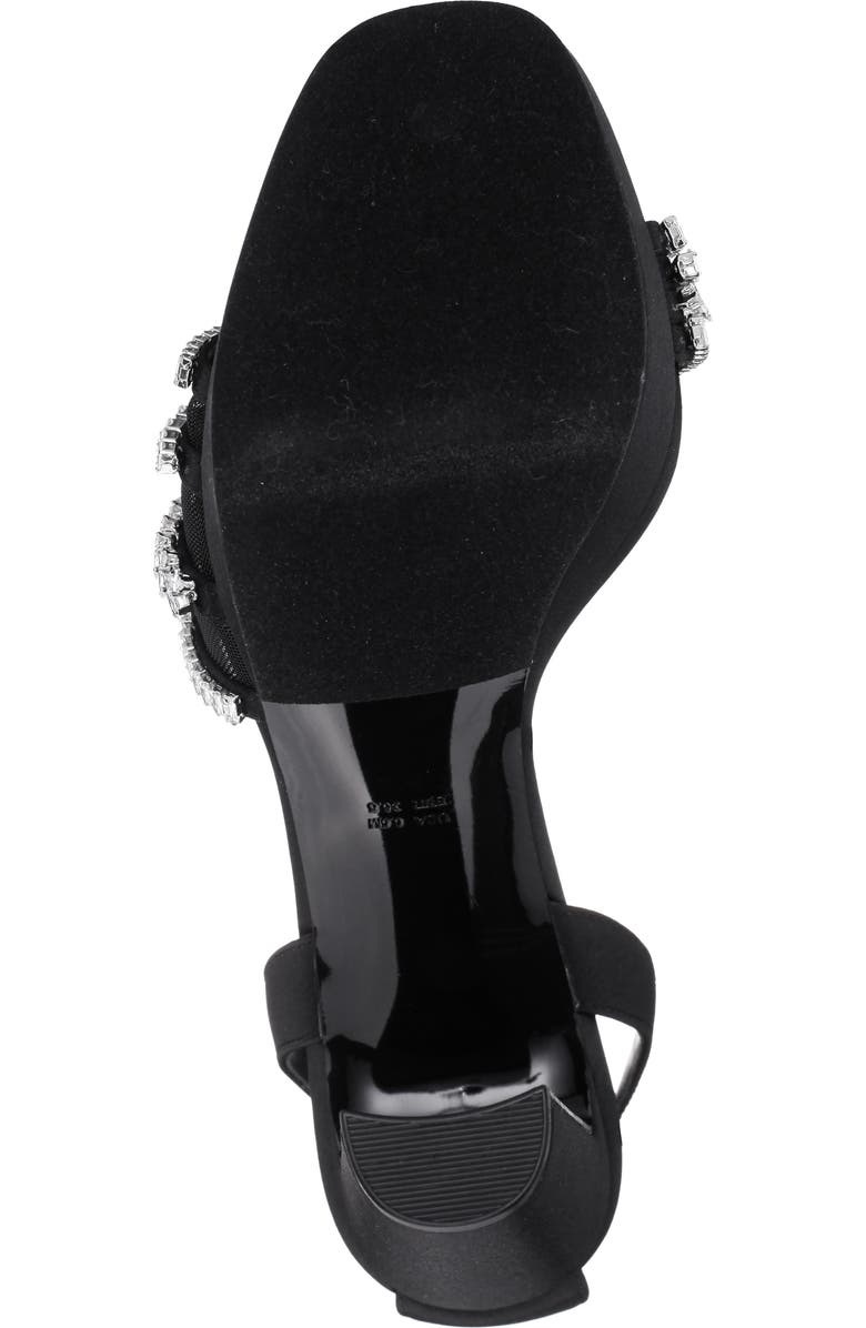 Nina Agitha Ankle Strap Platform Sandal, Alternate, color, Black