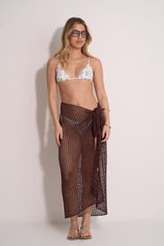 Gottex Beach Life Porto Crochet Pareo Cover-Up