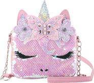 OMG Accessories Kids' Miss Gwen Sequin Crossbody Bag