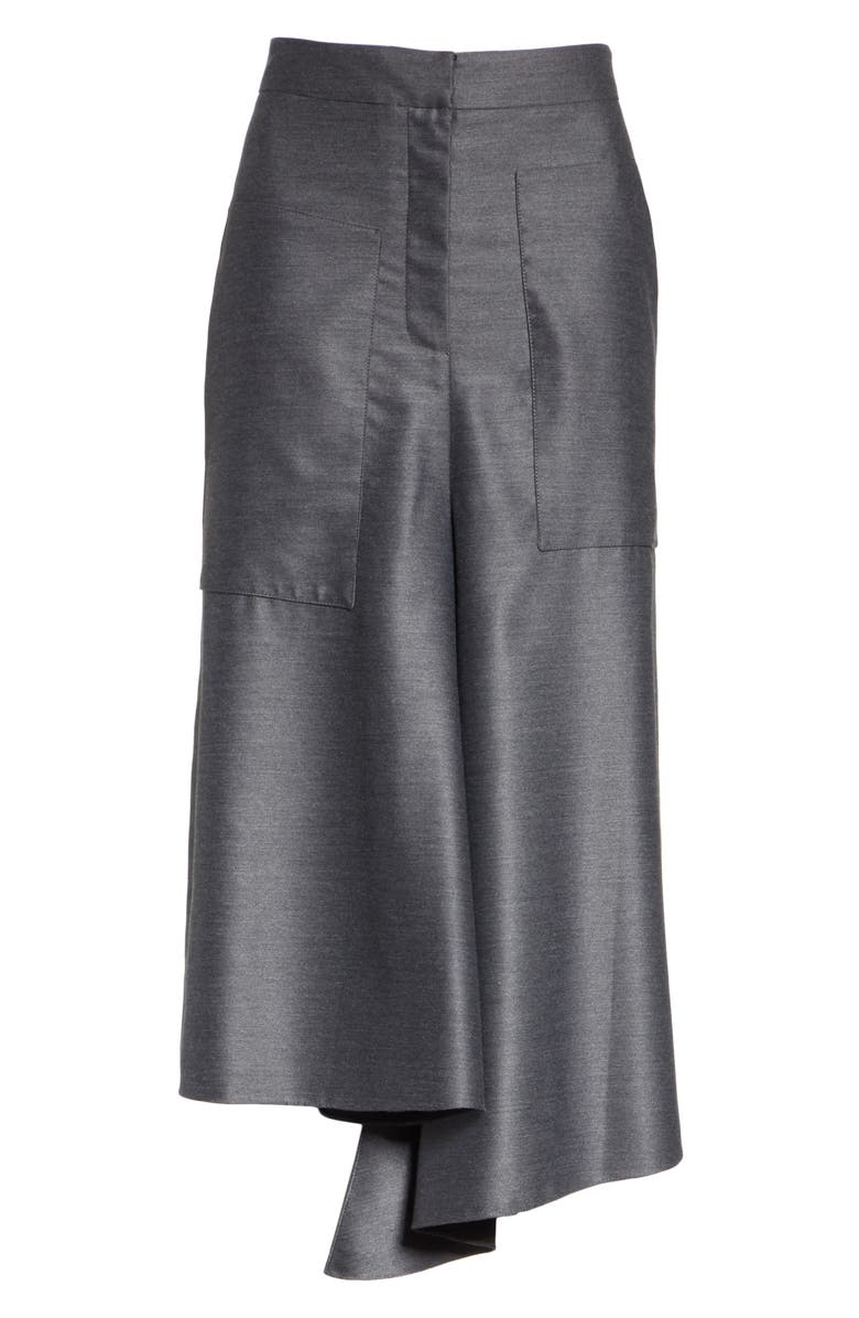 Tibi Asymmetrical Drape Skirt, Alternate, color,