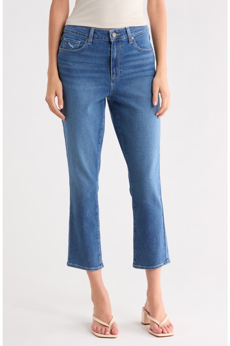 Brigitte High Waist Slim Boyfriend Jeans, Main, color, DEVEN DISTRESSED