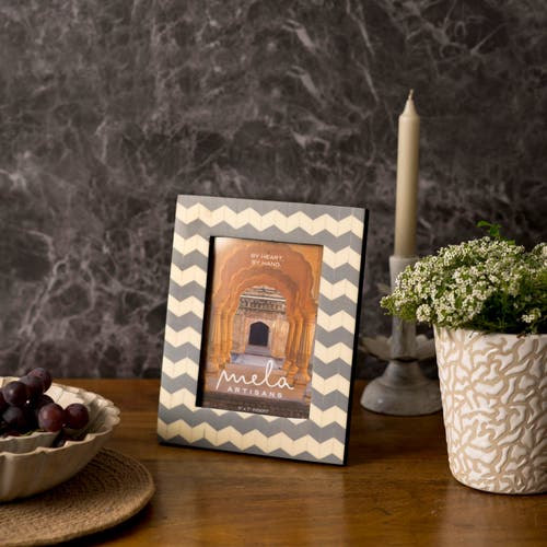 Mela Artisans Inlaya Photo Frame 5 X 7
