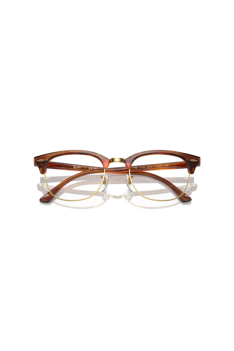 53mm Square optical glasses, Alternate, color, Tortoise