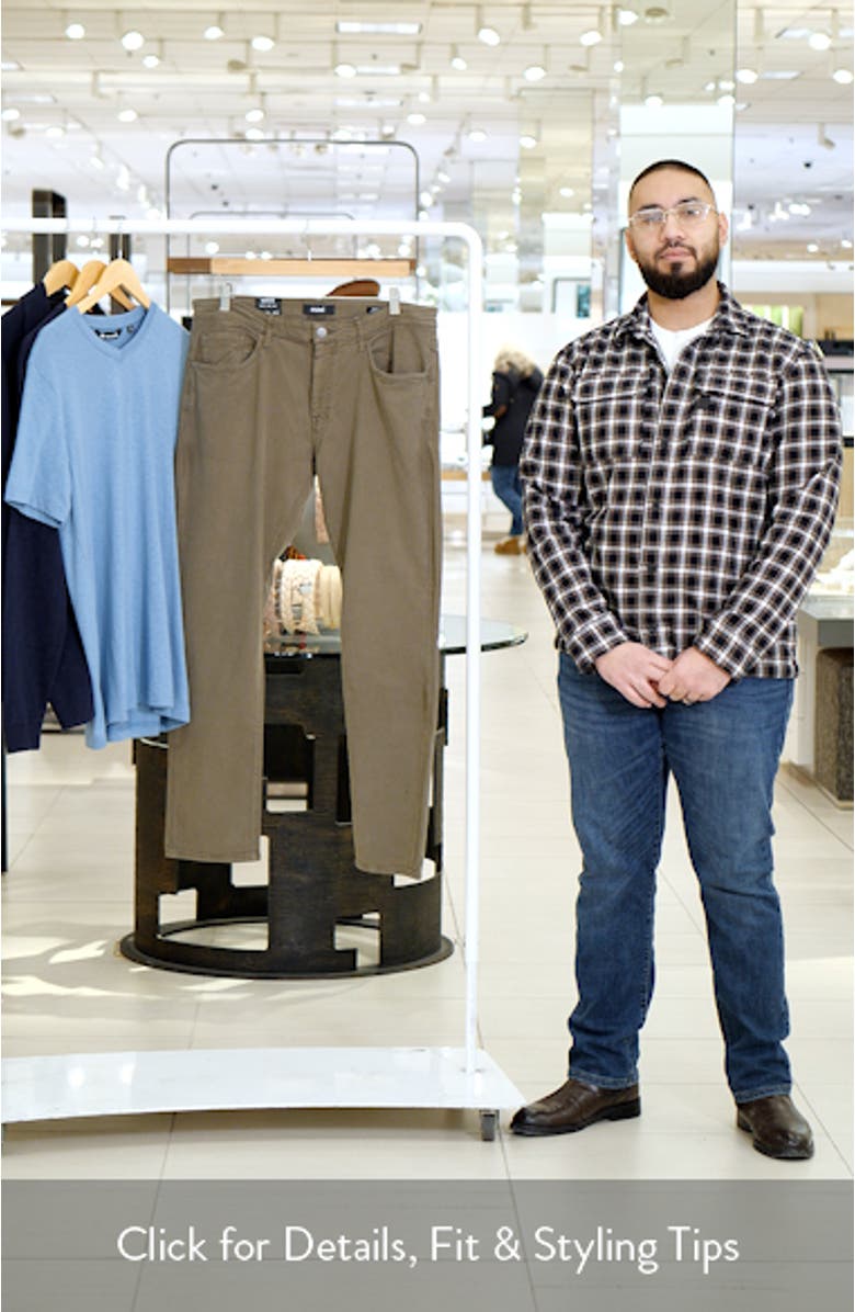 Marcus Slim Straight Leg Five-Pocket Pants, sales video thumbnail