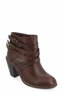 Journee Collection Strappy Ankle Bootie