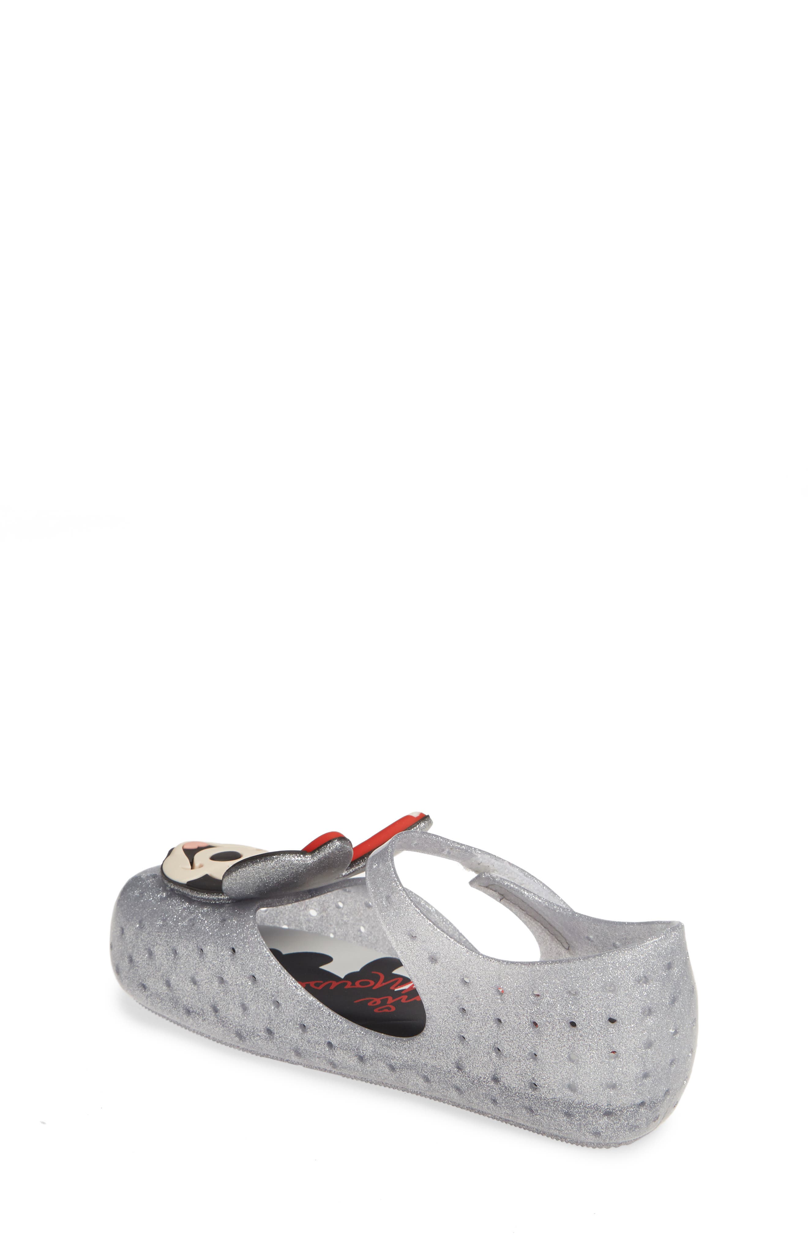 Mini Melissa x Disney Furadinha Minnie Mouse Mary Jane Flat, Alternate, color, 