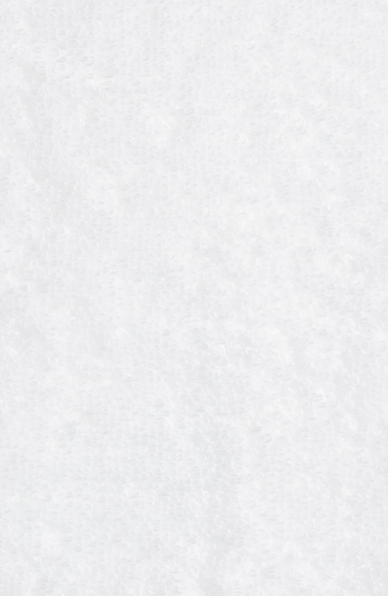 WEEZIE 2-Pack Scalloped Organic Cotton Terry Hand Towels, Alternate, color, Grey