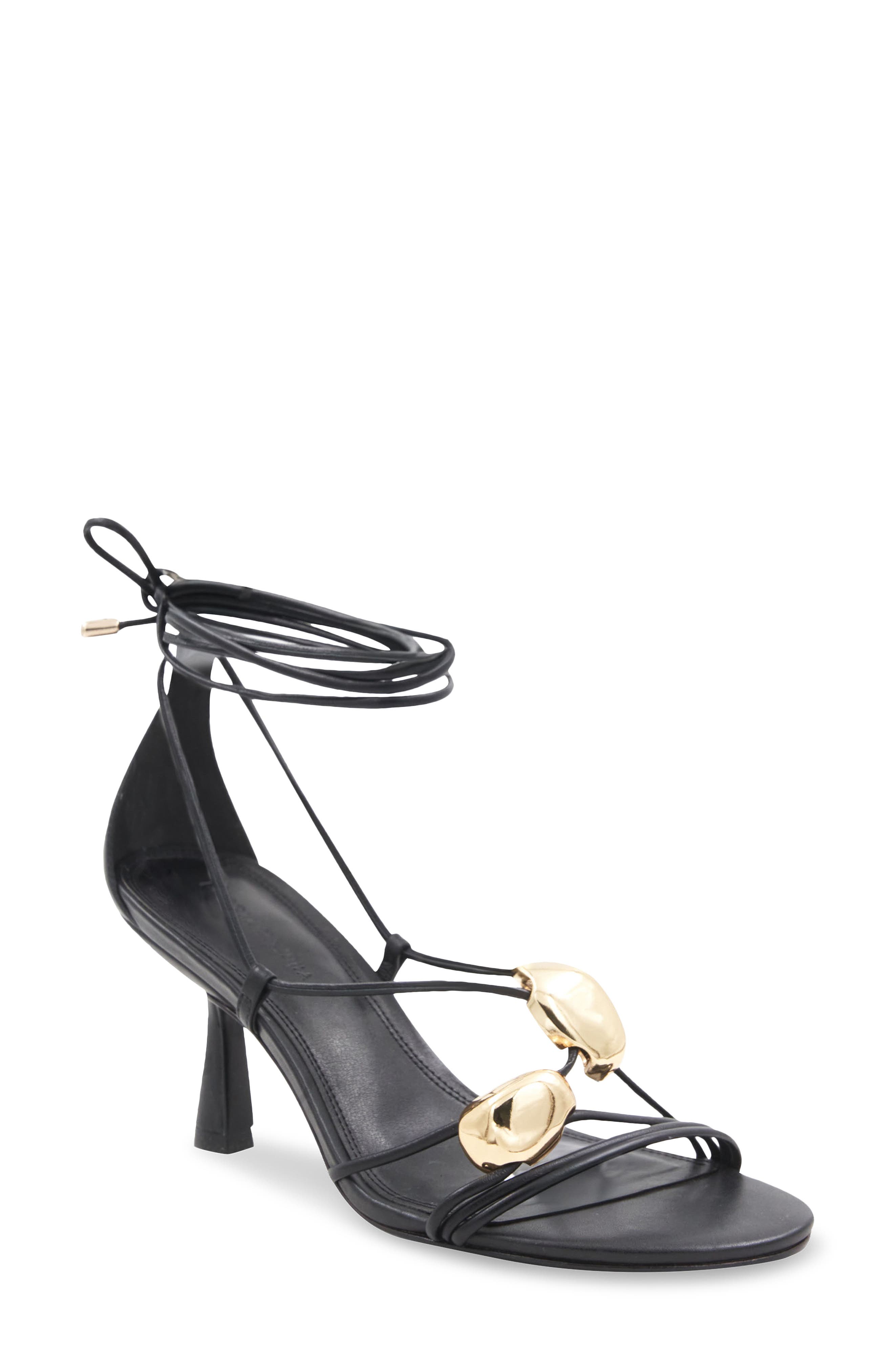 BCBGMAXAZRIA Quilan Ankle Wrap Sandal, Main, color, 