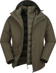 Mountain Warehouse Alaskan 3 in 1 Waterproof Jacket