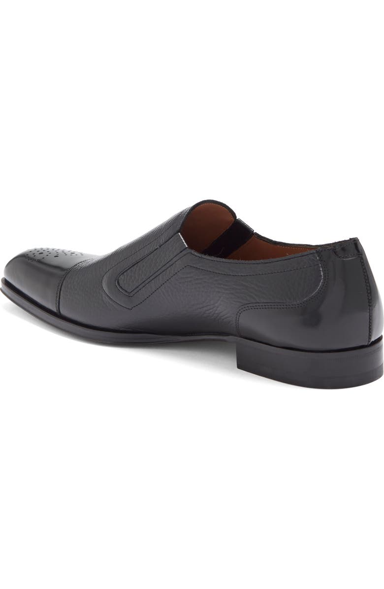 Mezlan Brogue Toe Loafer, Alternate, color,