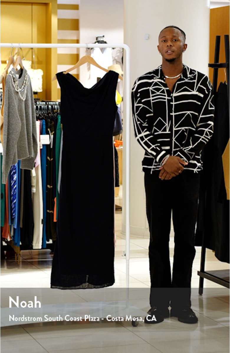 Cosma One-Shoulder Cotton Dress, sales video thumbnail