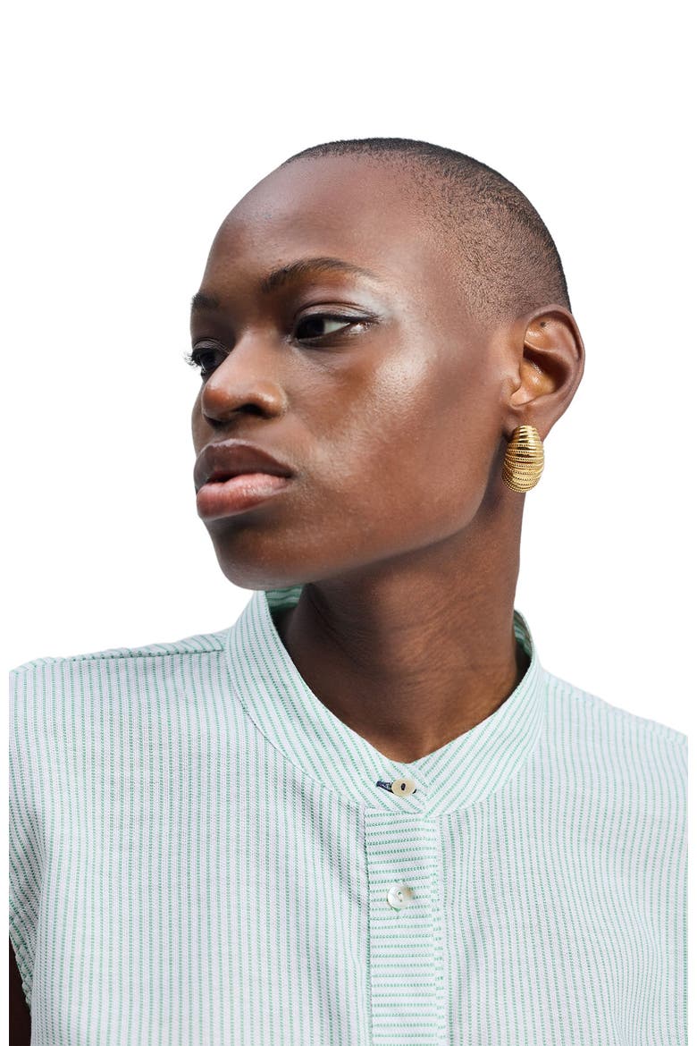 Button-down with Lace Shirt, Alternate, color, Parallel Paths