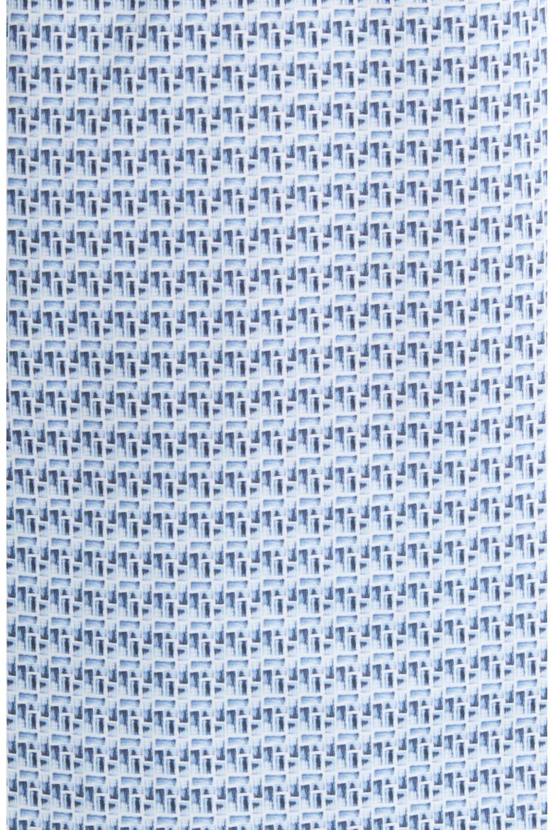 Victor OoohCotton® Pixel Print Polo, Alternate, color, AIR BLUE