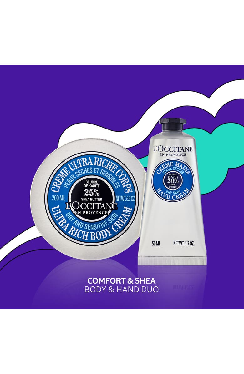 L'Occitane Nourishing Shea Butter Body & Hand Duo (Limited Edition) $69 Value, Alternate, color, 