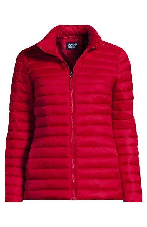 Lands' End Insulated Jacket In Red