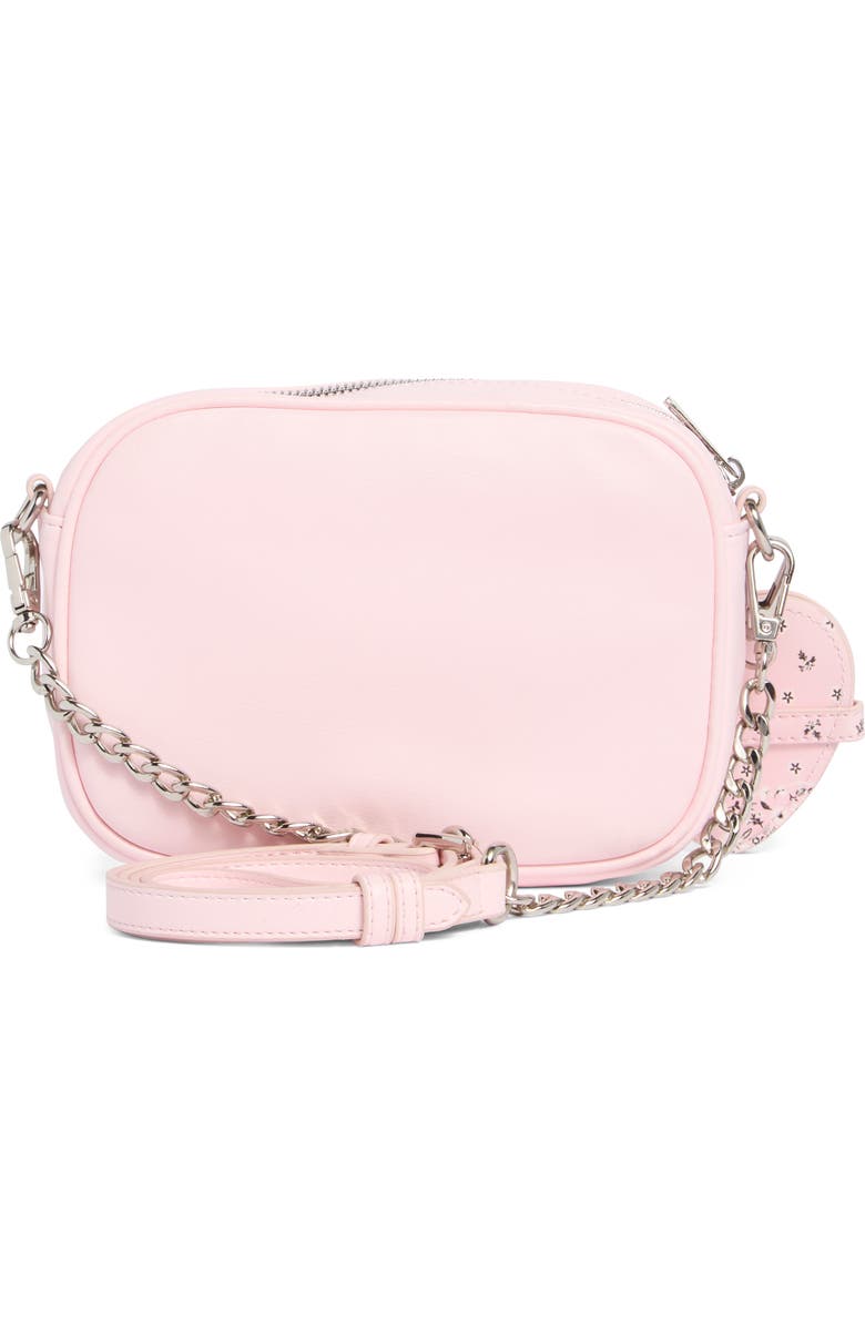 Madden Girl Kids' Faux Leather Camera Bag, Alternate, color, Ballet Pink