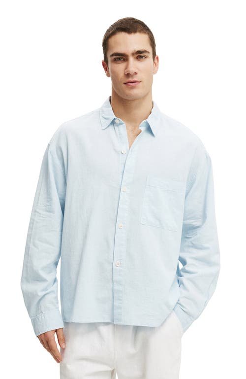 Cotton On Eli Long Sleeve Shirt In Brown