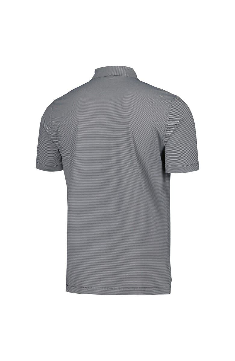 Peter Millar Men's Peter Millar Black Alabama Crimson Tide Jubilee Striped Performance Jersey Polo, Alternate, color,