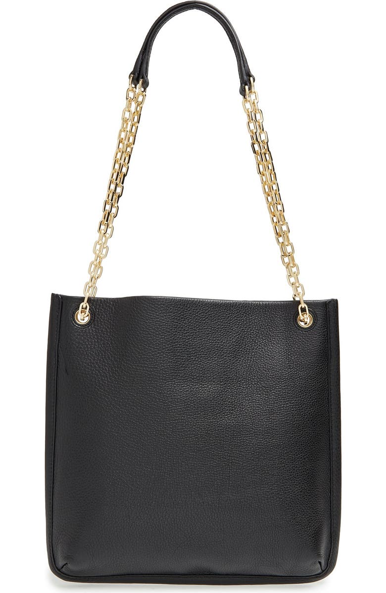 Tory Burch 'Britten' Leather Swingpack, Alternate, color,