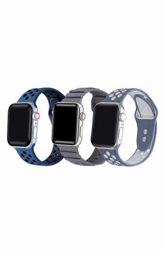 The Posh Tech Assorted 3-Pack Silicone Apple Watch® Watchbands