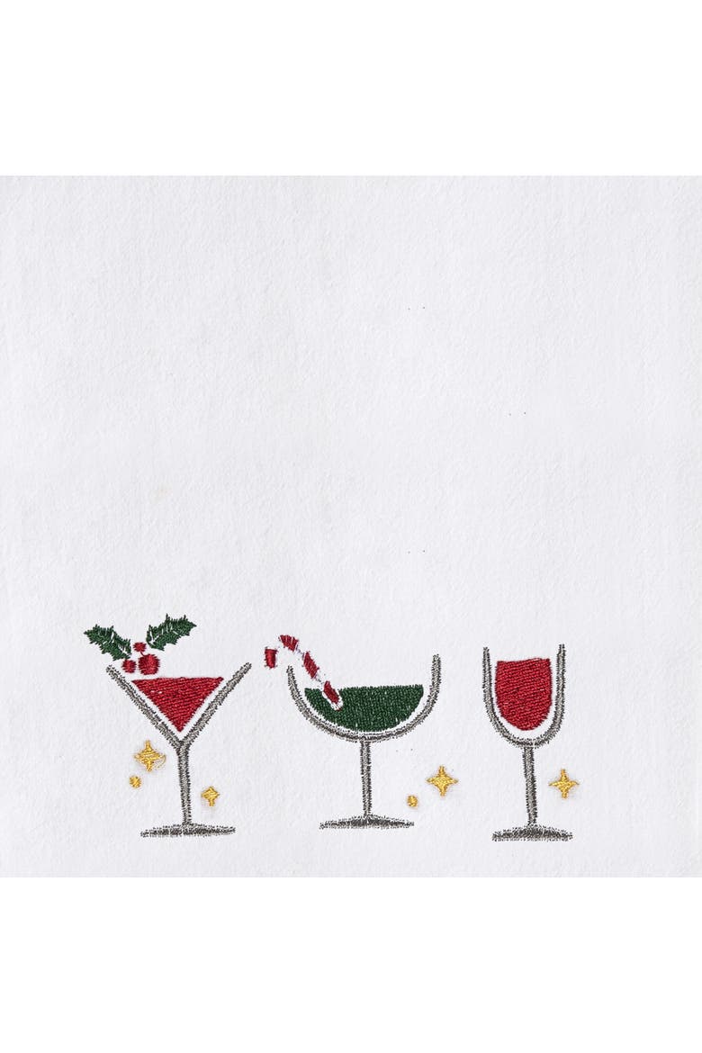 Raise Holiday Spirits Towel, Alternate, color, Red