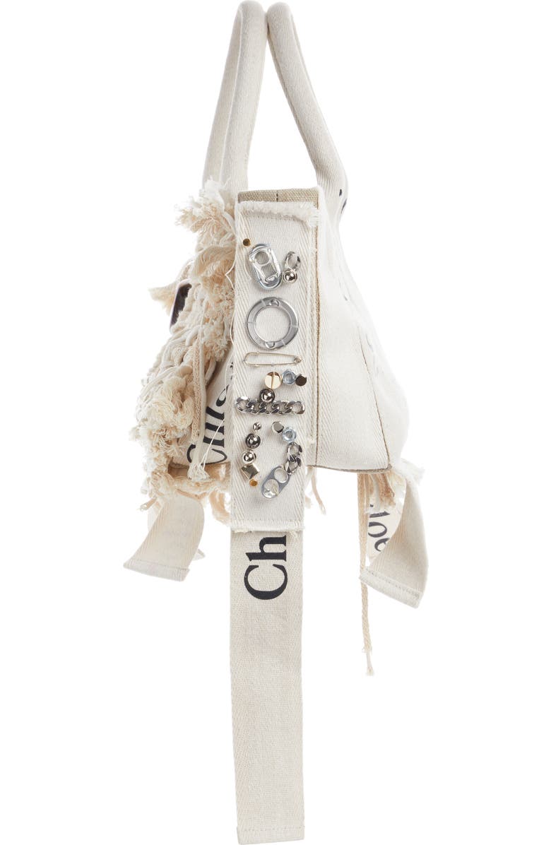 Chloé Medium Woody Woven Patch Tote, Alternate, color,