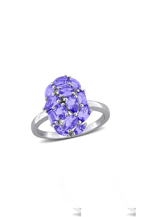 Multi-Shaped Tanzanite Statement Ring