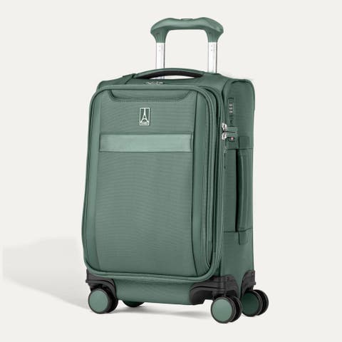 Versapack + Lightweight Softside Expandable 20" Compact Carry On Spinner Luggage