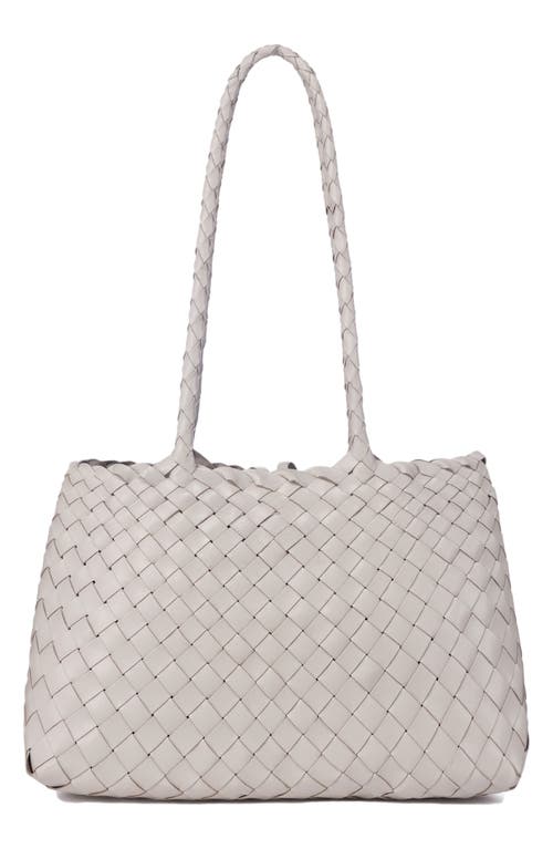 ORYANY ORYANY KAYLA WOVEN LEATHER SHOULDER BAG
