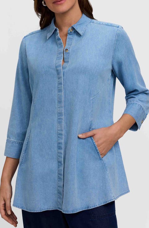 Cici Denim Tunic